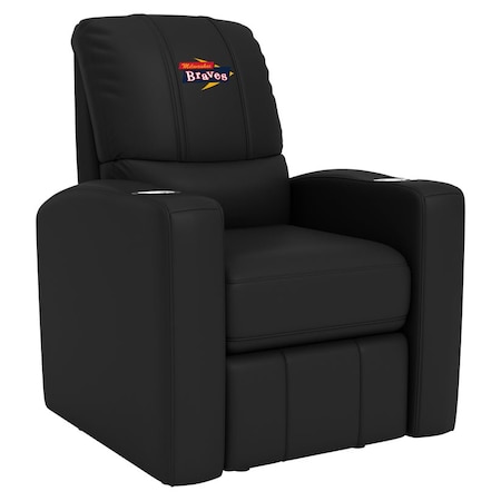 Dreamseat Stealth Recliner with Milwaukee Braves Cooperstown Secondary Logo XZ52082CDSMHTBLK-PSCOOP0006